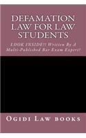 Defamation Law for Law Students