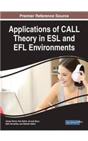 Applications of CALL Theory in ESL and EFL Environments