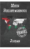 Mein Reisetagebuch Jordan: 6x9 Reise Journal I Notizbuch mit Checklisten zum Ausfüllen I Perfektes Geschenk für den Trip nach Jordan für jeden Reisenden