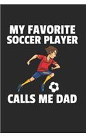 Fußball Fußballspieler Notizbuch