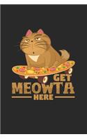 Get meowta here: 6x9 Longboarding - blank with numbers paper - notebook - notes