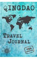 Qingdao Travel Journal: Notebook 120 Pages 6x9 Inches - City Trip Vacation Planner Travel Diary Farewell Gift Holiday Planner