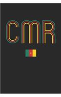 Vintage Cameroon Notebook - Cameroon Diary - Retro Cameroonian Flag Journal - Cameroon Gifts: Medium College-Ruled Journey Diary, 110 page, Lined, 6x9 (15.2 x 22.9 cm)