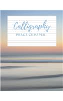 Calligraphy Practice Paper: Nifty Calligraphy & Hand Lettering Practice Notepad for Beginners, Modern Calligraphy Practice Sheets-100 Sheets, Lined Calligraphy Writing Paper An