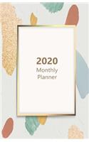 2020 Monthly Planner: Portable. Month on 2 pages followed by six Notes pages. Monthly layout Includes To-do section. 8.5"x 5.5". Fits in purse. (Half Letter size). (Graph
