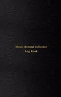 Music Record Collector Log Book