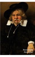 Rembrandt Notebook: Portrait of an Elderly Man Seated Journal - 100-Page Beautiful Lined Art Notebook - 6 X 9 Artsy Journal Notebook (Art Masterpieces)