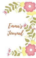 Emma's Journal: Blank Lined Journal