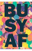 Busy AF Planner 2019