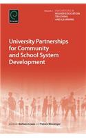 University Partnerships for Community and School System Development