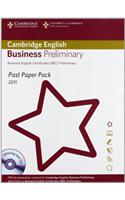 Past Paper Pack for Cambridge English Business Preliminary 2011 Exam Papers and Teacher's Booklet with Audio CD