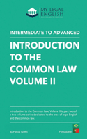 Introduction to the Common Law, Vol 2