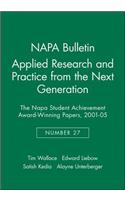 Applied Research and Practice from the Next Generation