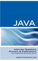 Java Interview Questions: Java Programming Certification Review
