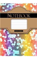 Notebook, Mosaic, 7 x 10, 50 Sheet