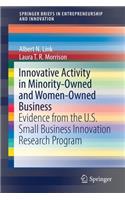 Innovative Activity in Minority-Owned and Women-Owned Business