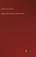 Saga of the oak, and other poems