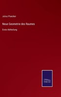 Neue Geometrie des Raumes