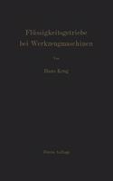 Flussigkeitsgetriebe Bei Werkzeugmaschinen