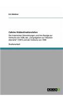Calvins Prädestinationslehre