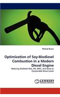 Optimization of Soy-Biodiesel Combustion in a Modern Diesel Engine