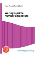 Waring's Prime Number Conjecture