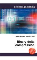 Binary Delta Compression: (English)