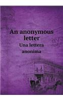An Anonymous Letter Una Lettera Anonima