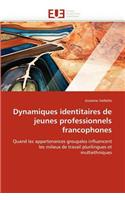 Dynamiques Identitaires de Jeunes Professionnels Francophones