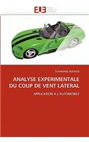 Analyse Experimentale Du Coup de Vent Lateral