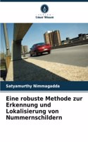 Eine robuste Methode zur Erkennung und Lokalisierung von Nummernschildern