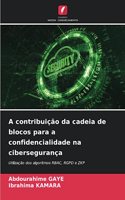 A contribuição da cadeia de blocos para a confidencialidade na cibersegurança