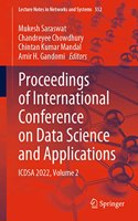 Proceedings of International Conference on Data Science and Applications