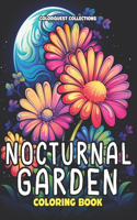 Nocturnal Garden Coloring Book