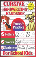Cursive Handwriting Handbook for School Kids