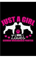 Just A Girl Who Loves German Wirehaired Pointer