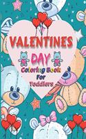 Valentines Day Coloring Book For Toddlers