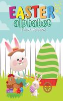 Easter Alphabet Coloring Book: abc Coloring Book - Letter Coloring Book - Easter book for kindergarteners - Easter activity book