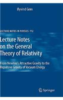 Lecture Notes on the General Theory of Relativity