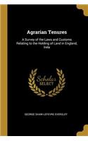 Agrarian Tenures