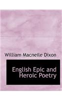 English Epic and Heroic Poetry