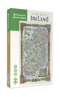 STORY MAP OF IRELAND 500 PIECE JIGSAW: 500 Piece Jigsaw Puzzle