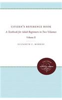 Citizen's Reference Book: Volume 2: A Textbook for Adult Beginners in Community Schools
