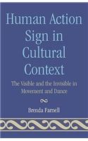 Human Action Signs in Cultural Context: The Visible and the Invisible in Movement and Dance