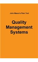 John Mason's Plain Text - Quality Management Systems