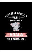 Always Be Yourself Unless You Can Be A Koala Then Always Be A Koala