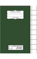 Graph Paper Notebook 1 inch squares: (Grid Paper Composition 1 Inch Squares)