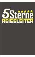 5 Sterne Reiseleiter: Punktiertes Notizbuch mit 120 Seiten - 15x23cm