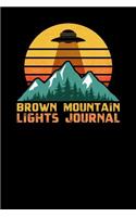 Brown Mountain Lights Journal