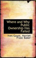 Where and Why Public Ownership Has Failed